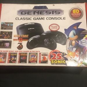 Genesis classic game console